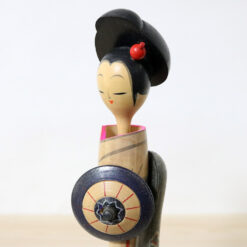 Miyashita Hajime Vintage Kokeshi Doll Hana No Miya Face