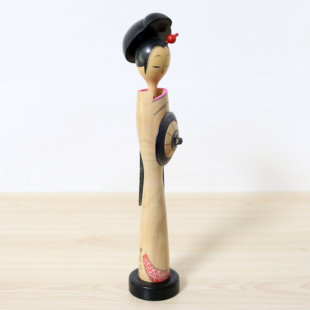 Miyashita Hajime Vintage Kokeshi Doll Hana No Miya Right