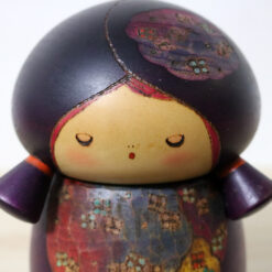 Sekiguchi Sansaku Vintage Kokeshi Ajisai Face