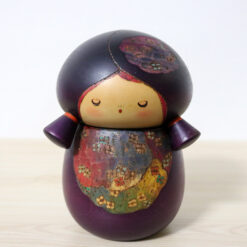 Sekiguchi Sansaku Vintage Kokeshi Ajisai Front