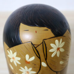 Vintage Kokeshi Doll Usaburo Face
