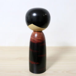 Watanabe Masao Kokeshi Doll Cherry Blossom Child Back
