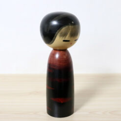 Watanabe Masao Kokeshi Doll Cherry Blossom Child Right