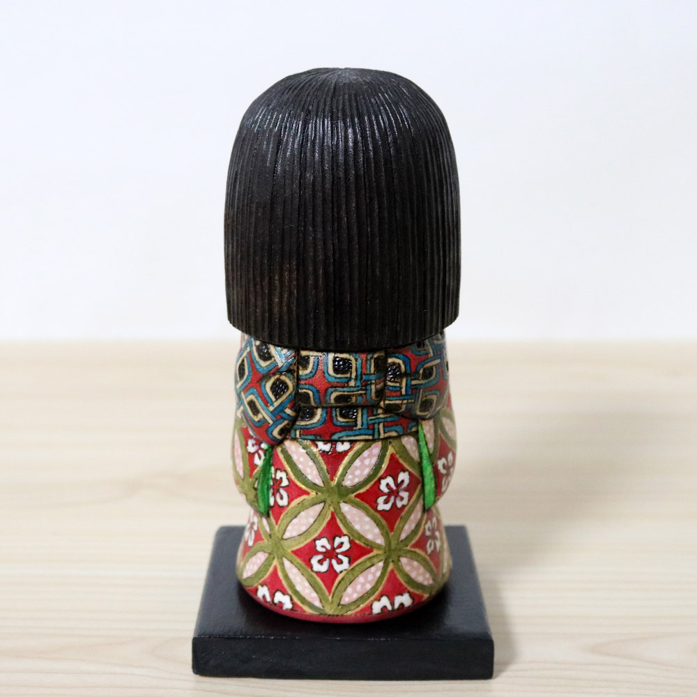 Yahagi Ichiko Kokeshi Doll Ayano Back
