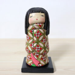 Yahagi Ichiko Kokeshi Doll Ayano Front