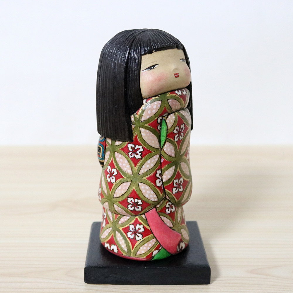 Yahagi Ichiko Kokeshi Doll Ayano Right