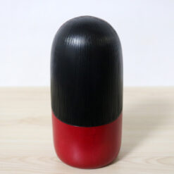 Yuji Okamoto Kokeshi Doll Spring Flowers Back