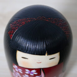 Yuji Okamoto Kokeshi Doll Spring Flowers Hair