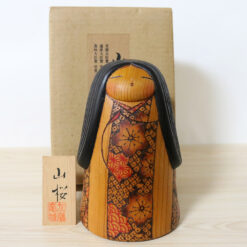 Kato Tatsuo Vintage Kokeshi Doll Mountain Sakura