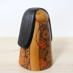 Kato Tatsuo Vintage Kokeshi Doll Mountain Sakura Right