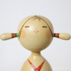 Kato Tatsuo Vintage Kokeshi Doll Otome Face