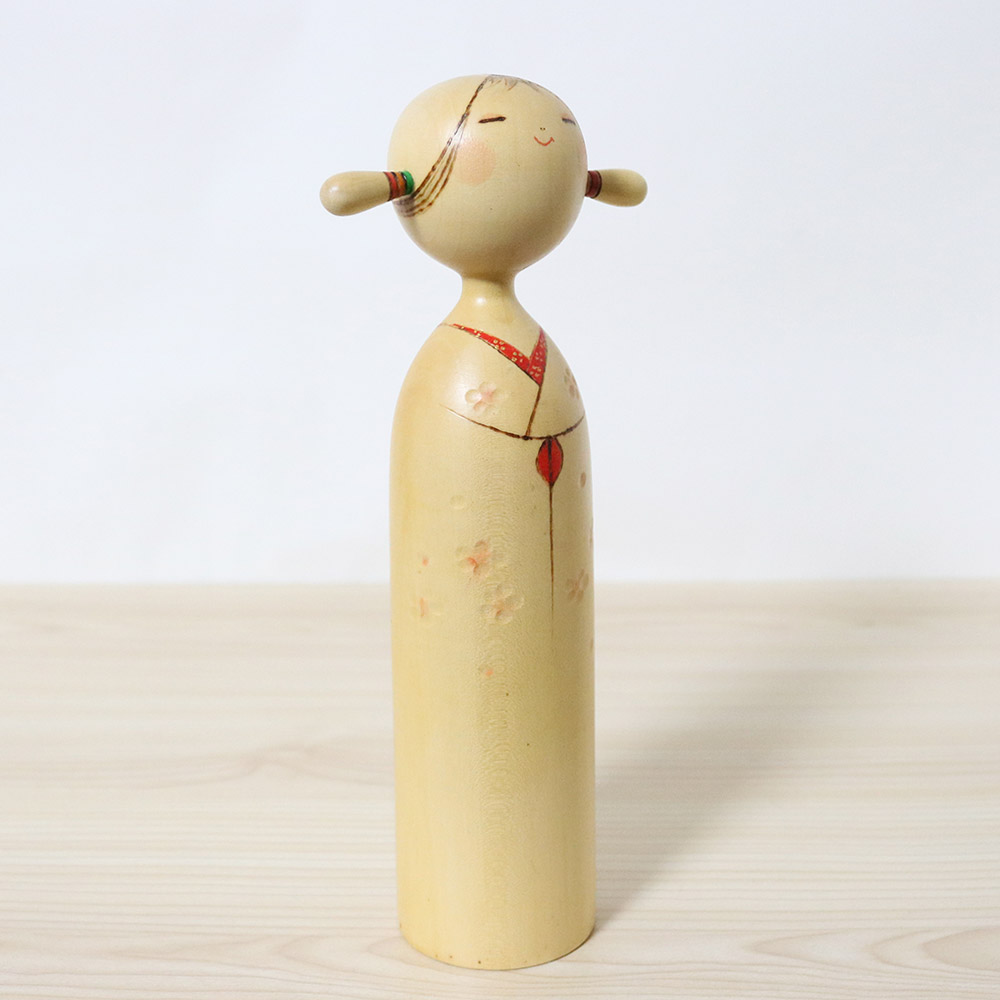 Kato Tatsuo Vintage Kokeshi Doll Otome Right