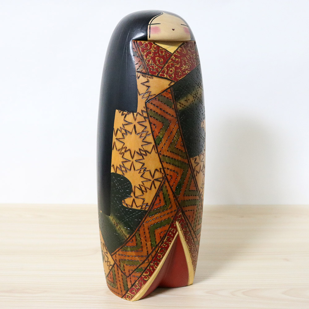 Kobayashi Inosuke Vintage Kokeshi Doll Izayoi Right