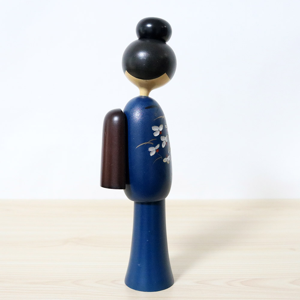 Miyashita Hajime Vintage Kokeshi Doll Seijun Back