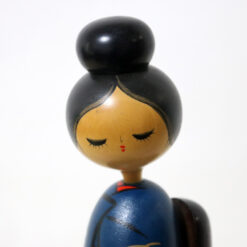 Miyashita Hajime Vintage Kokeshi Doll Seijun Face