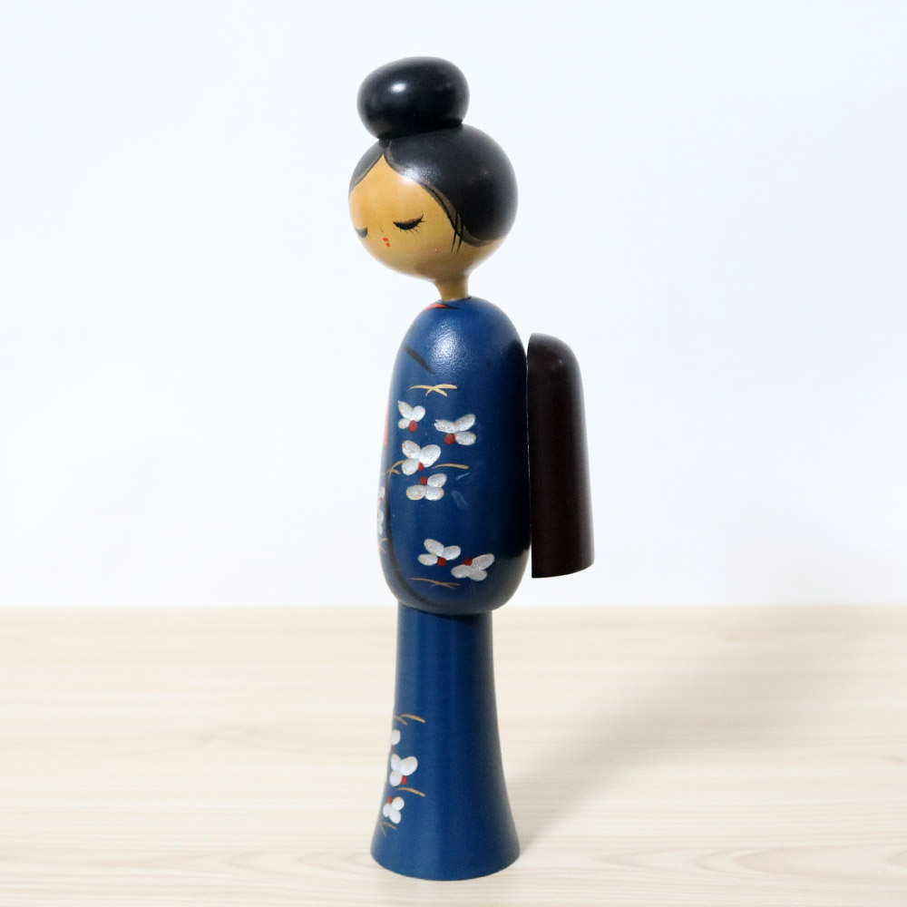 Miyashita Hajime Vintage Kokeshi Doll Seijun Left