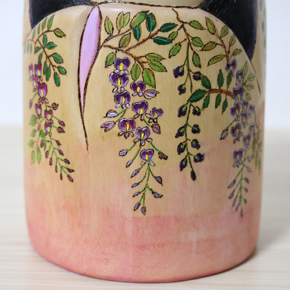 Shirahama Kumiko Creative Kokeshi Sparkling Kimono