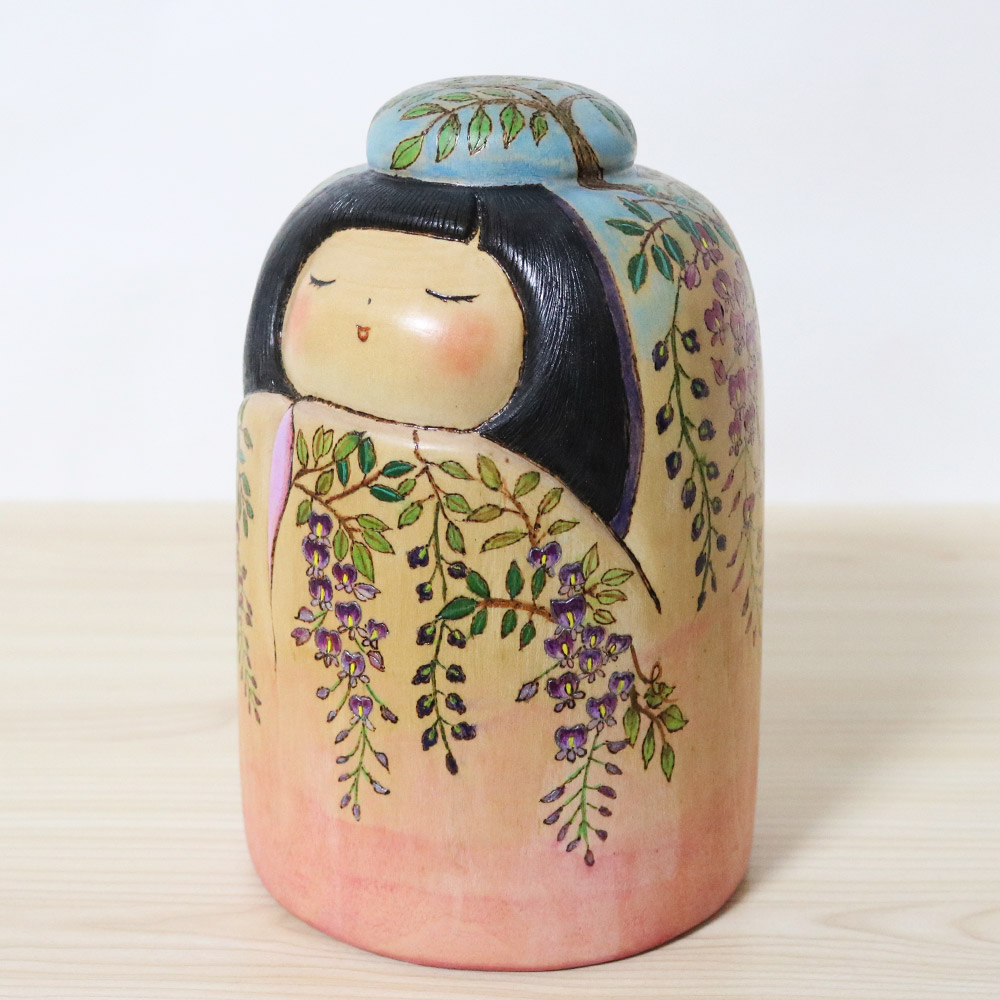 Shirahama Kumiko Creative Kokeshi Sparkling Left
