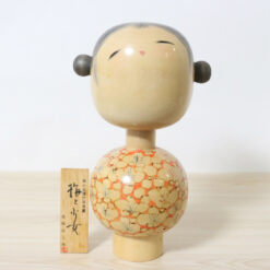 Takahashi Hashime Vintage Kokeshi Doll Ume To Shojo