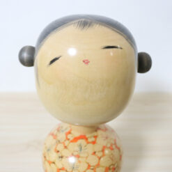 Takahashi Hashime Vintage Kokeshi Doll Ume To Shojo Face