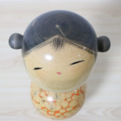 Takahashi Hashime Vintage Kokeshi Doll Ume To Shojo Hair