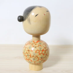 Takahashi Hashime Vintage Kokeshi Doll Ume To Shojo Right