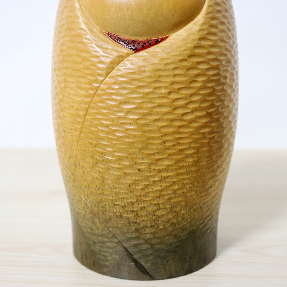 Aoki Ryoka Vintage Kokeshi Doll Snow Child Carvings