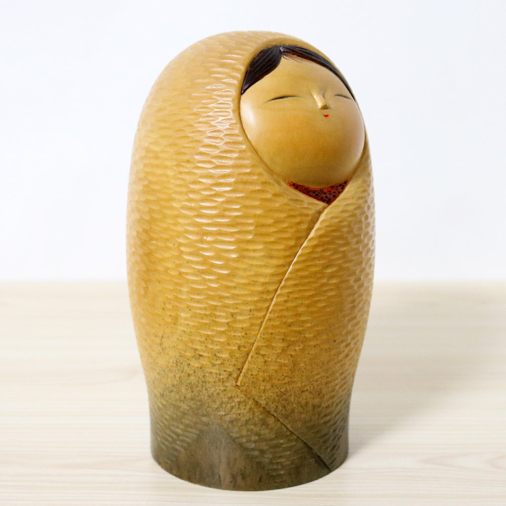 Aoki Ryoka Vintage Kokeshi Doll Snow Child Right