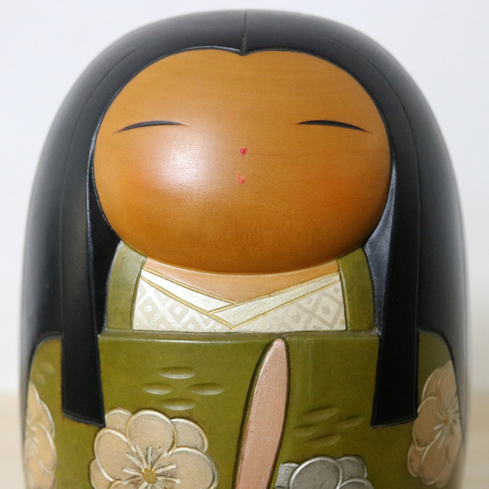 Kaoru Nozawa Kokeshi Doll Kisaragi Face