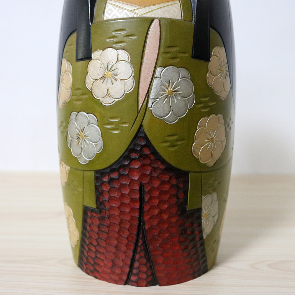 Kaoru Nozawa Kokeshi Doll Kisaragi Kimono