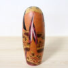 Sato Suigai Vintage Orange Kokeshi Doll