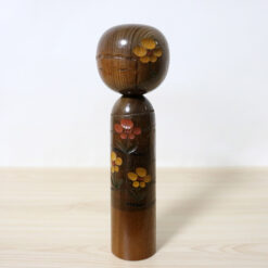Masashi Takeda Vintage Kokeshi Flower Hairpin Left