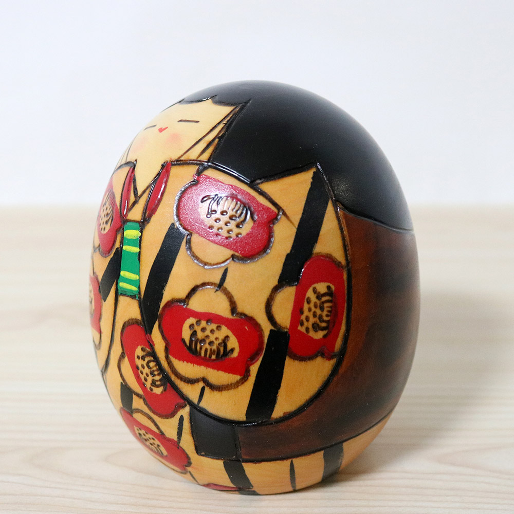 Miyashita Hajime Vintage Kokeshi Come Spring Left