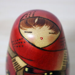 Miyashita Hajime Vintage Kokeshi Doll Cold Spring Face