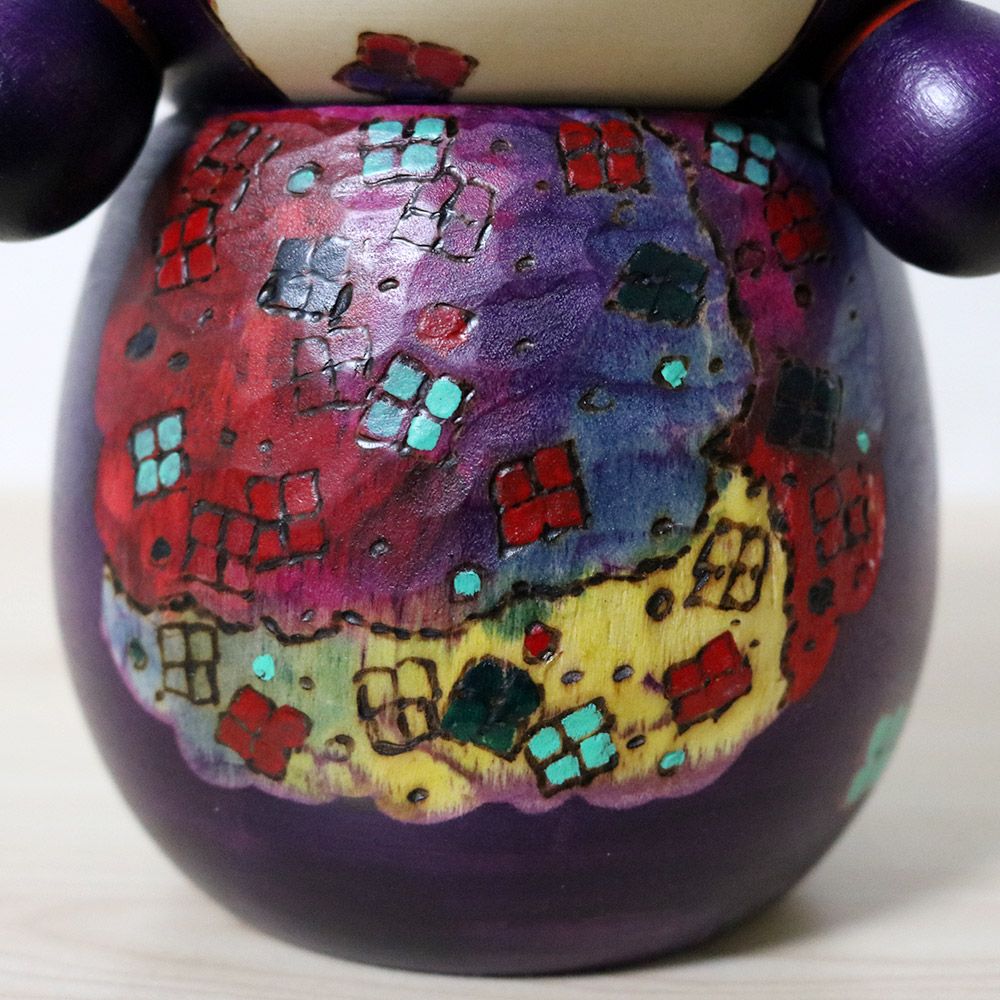 Sansaku Sekiguchi Ajisai Kokeshi Doll Body