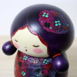 Sansaku Sekiguchi Ajisai Kokeshi Doll Head