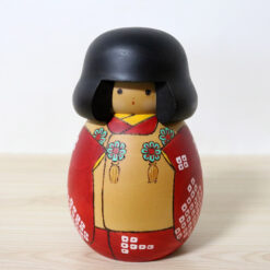 Sekiguchi Sansaku Vintage Kokeshi Doll Sansai