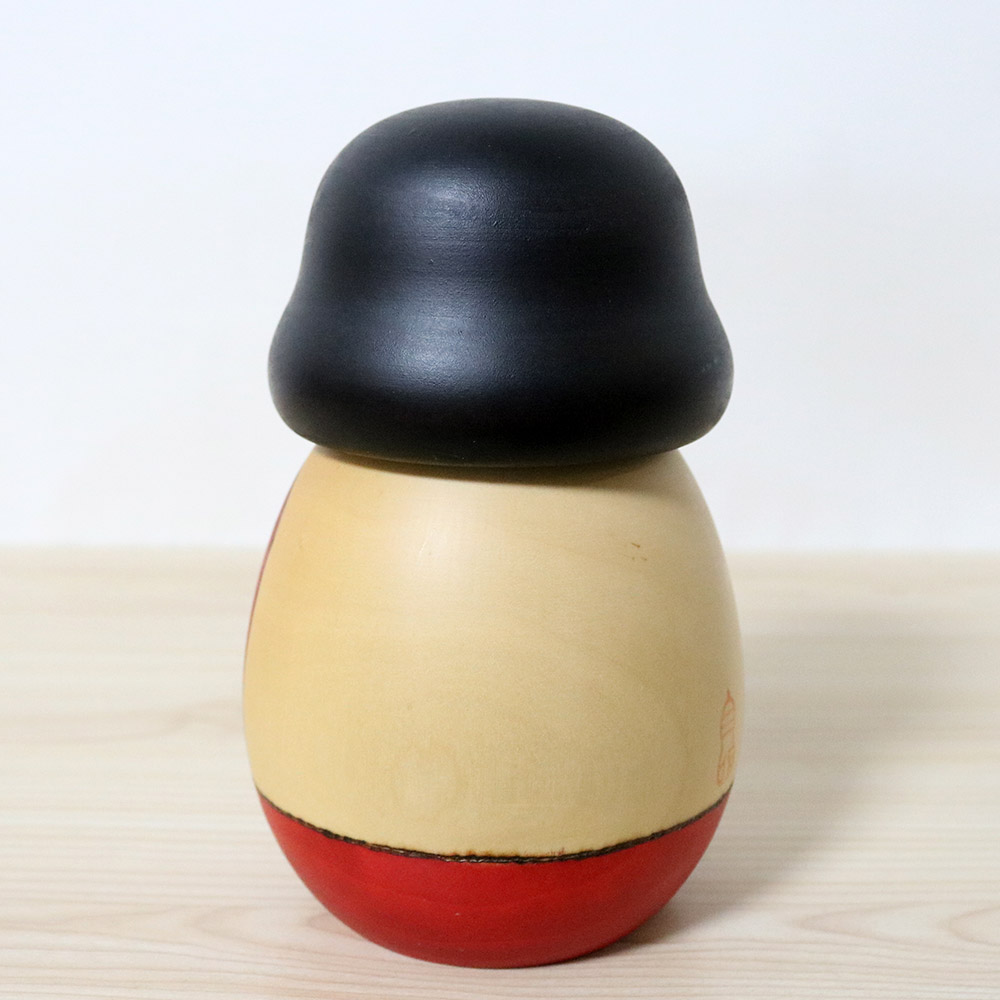 Sekiguchi Sansaku Vintage Kokeshi Doll Sansai Back