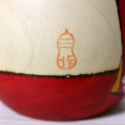 Sekiguchi Sansaku Vintage Kokeshi Doll Sansai Signature
