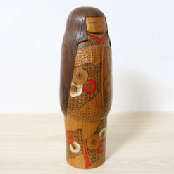 Takahashi Toshiharu Vintage Kokeshi Doll Late Autumn Warmth Right