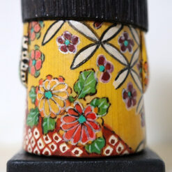 Yahagi Ichiko Creative Kokeshi Doll Hanasato Back Close Up