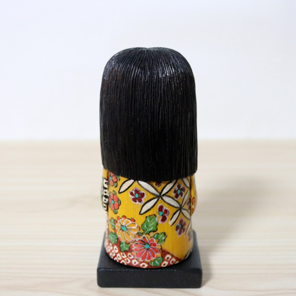 Yahagi Ichiko Creative Kokeshi Doll Hanasato Back