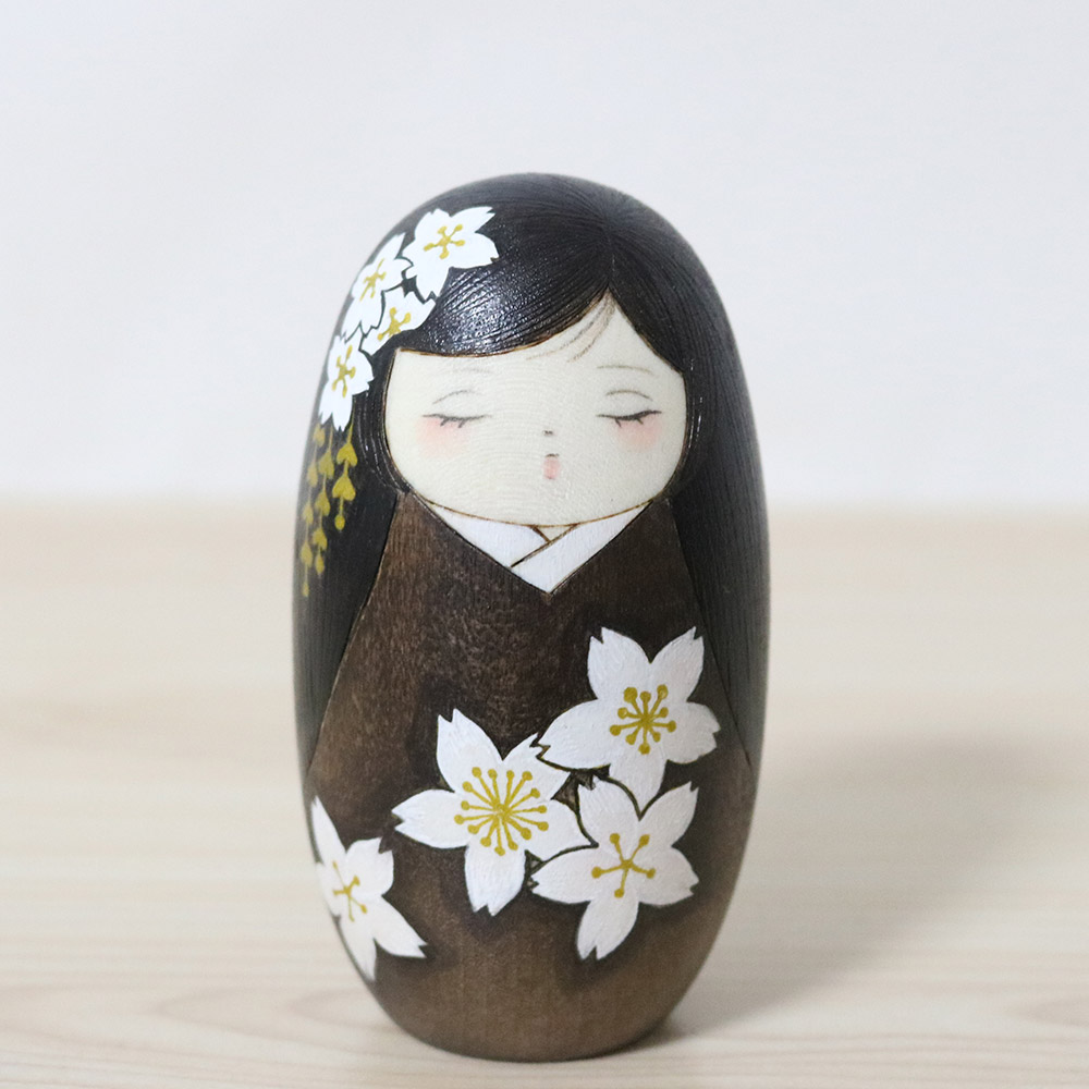 Hirano Nagisa Creative Kokeshi Doll Announcing Spring Front