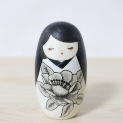 Hirano Nagisa Creative Kokeshi Doll Flower Of Sleep Front