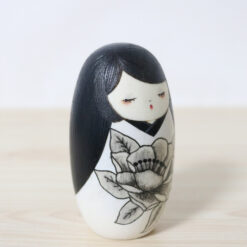 Hirano Nagisa Creative Kokeshi Doll Flower Of Sleep Right