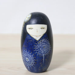 Hirano Nagisa Creative Kokeshi Doll Nighttime Splendor Front