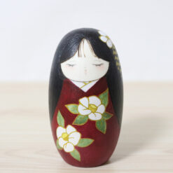 Hirano Nagisa Creative Kokeshi Doll Spring Colors Front