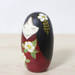 Hirano Nagisa Creative Kokeshi Doll Spring Colors Left