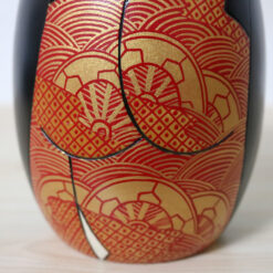 Teruo Yokoyama Vintage Sosaku Kokeshi Kimono
