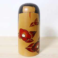 Usaburo Vintage Kokeshi Doll Camellia
